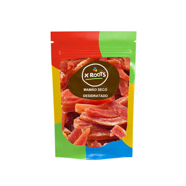 Mamão Seco Desidratado Sem Açúcar - Xroots